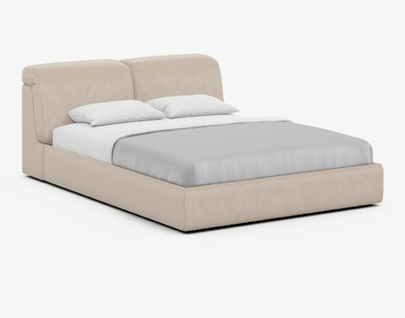 Кровать с подъёмным механизмом с декором